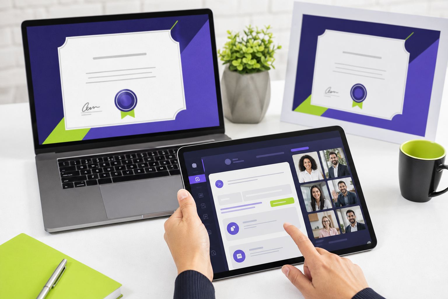 Certificado digital y comunidad de estudiantes online